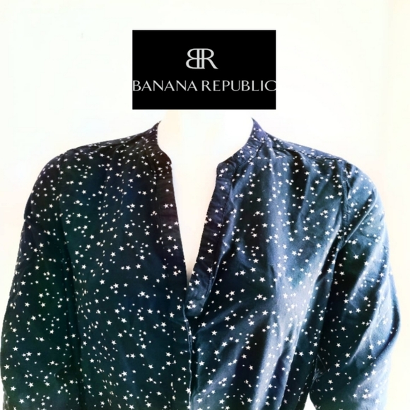 COPY - 🌟 Banana Republic Navy Star 🌟 Dress 👗🌟 - Picture 3 of 14